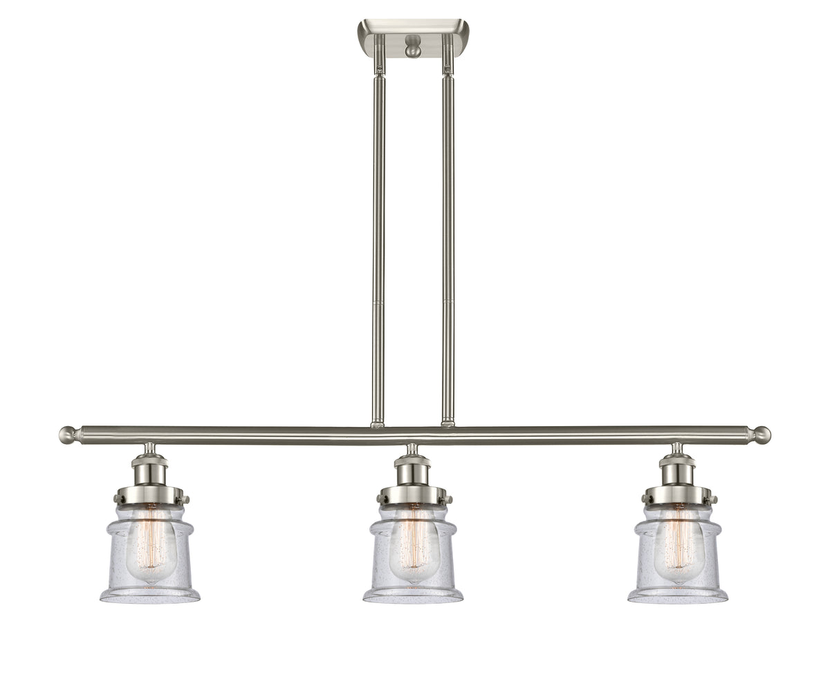 Canton 36-Inch 3-Light Stem-Hung Island Light 9-Inch High