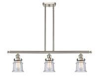 Canton 36-Inch 3-Light Stem-Hung Island Light 9-Inch High