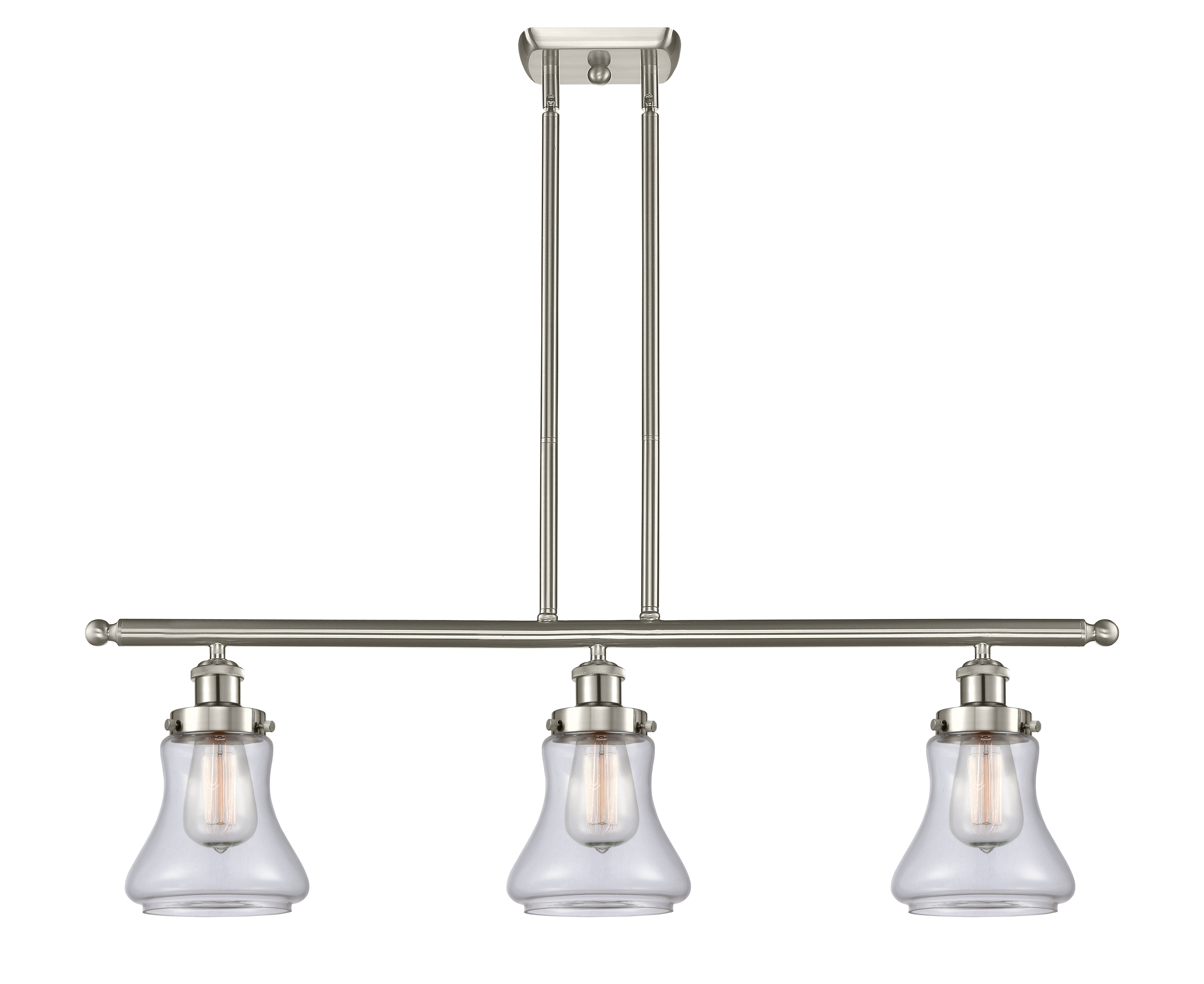 Ballston Urban Island Light Cast Brass