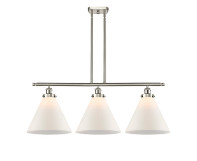 Ballston Urban Island Light Cast Brass