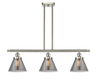 Cone 36-Inch 3-Light Stem-Hung Island Light 11-Inch High