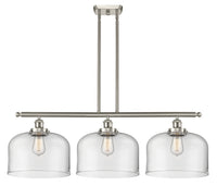 Bell 36-Inch 3-Light Stem-Hung Island Light with LED Bulbs 11-Inch High 11.5-Inch Shade