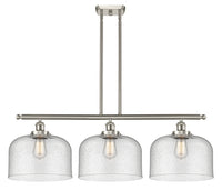 Bell 36-Inch 3-Light Stem-Hung Island Light with LED Bulbs 11-Inch High 11.5-Inch Shade