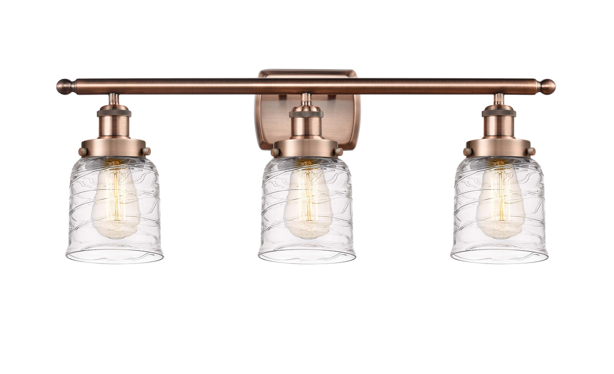 Bell 26-Inch 3-Light Bath Vanity Light with LED Bulbs