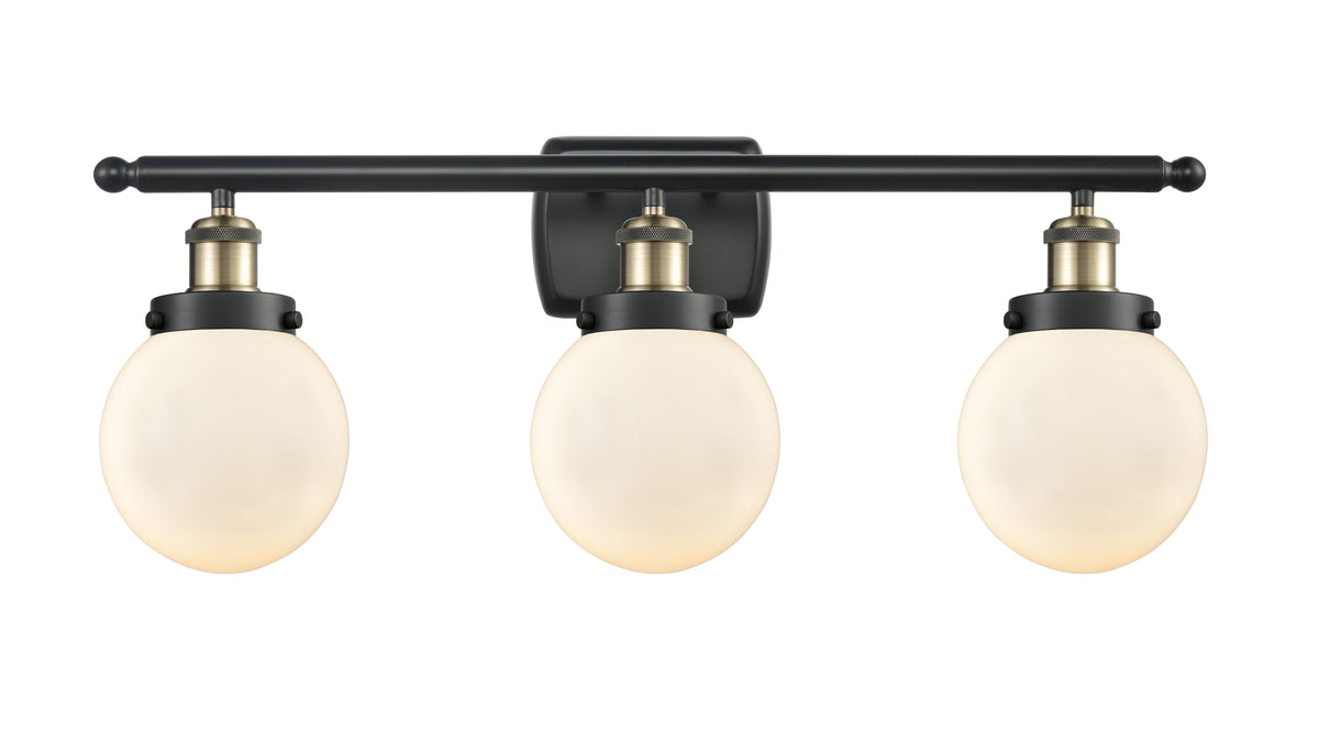 Beacon 26-Inch 3-Light Bath Vanity Light with LED Bulbs 11-Inch High