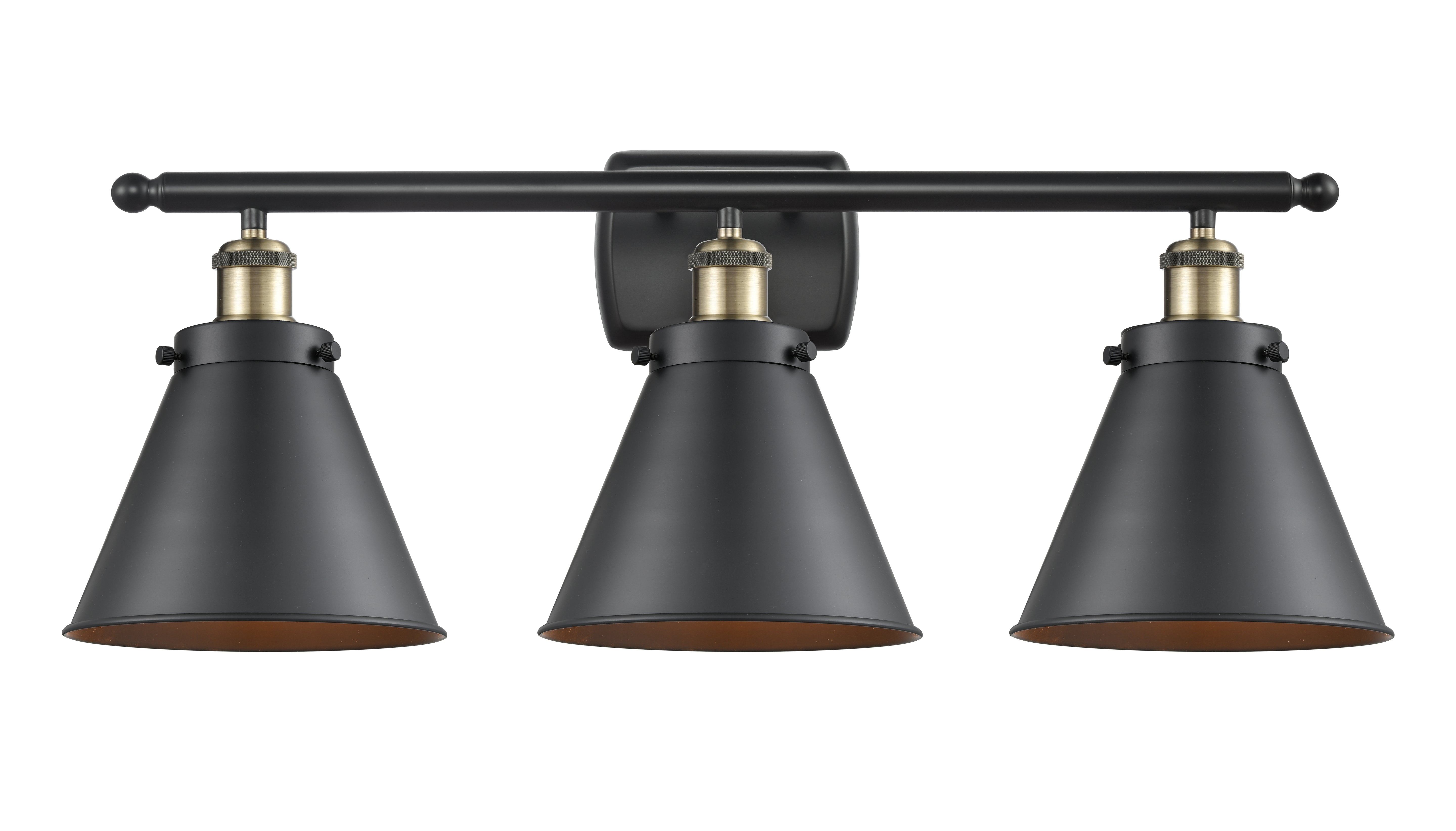 Ballston Urban Industrial, Farmhouse, Restoration-Vintage Appalachian Bath Vanity Light