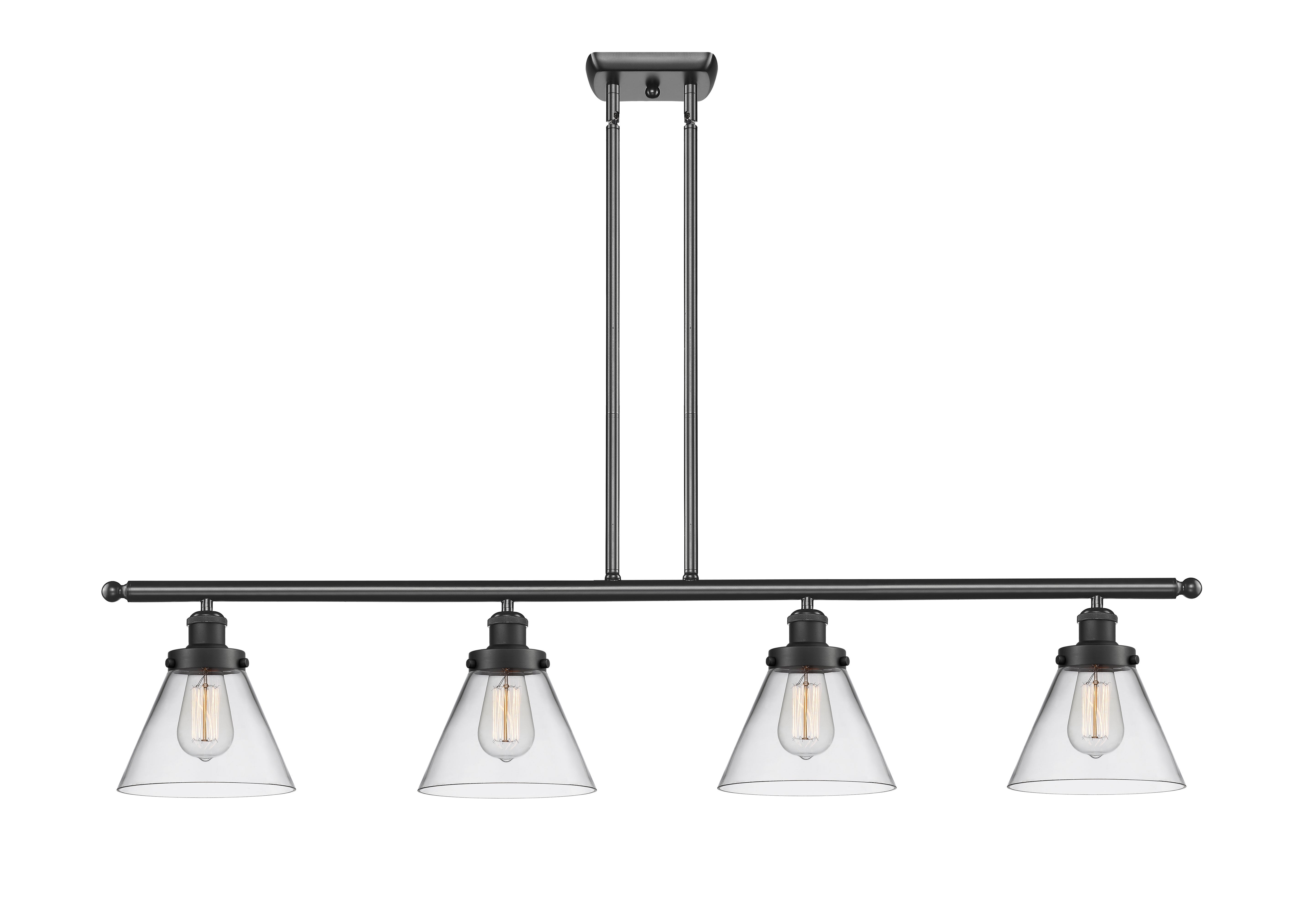 Ballston Urban Island Light Cast Brass