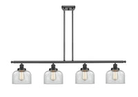 Bell 48-Inch 4-Light Stem-Hung Island Light 8-Inch Extension 7.75-Inch Shade Sloped-Ceiling Compatible