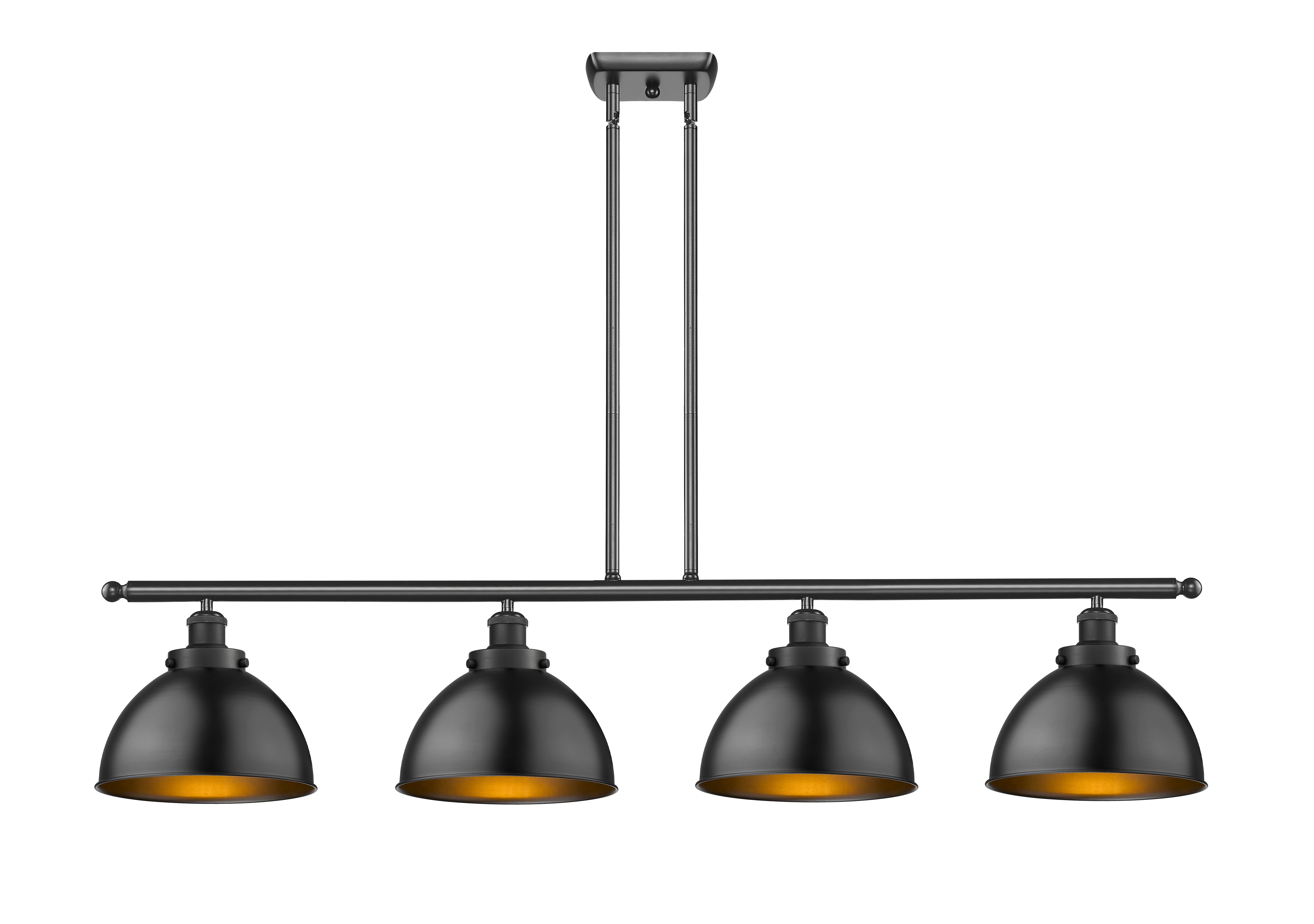 Ballston Urban Island Light Cast Brass Finish