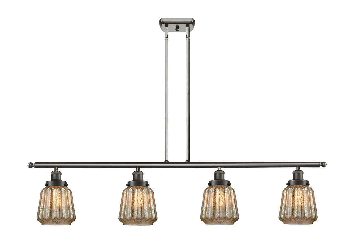 Chatham 48-Inch 4-Light Stem-Hung Island Light