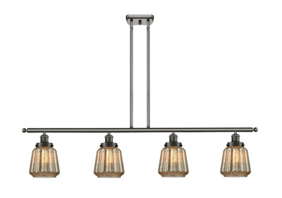 Ballston Urban Island Light Cast Brass