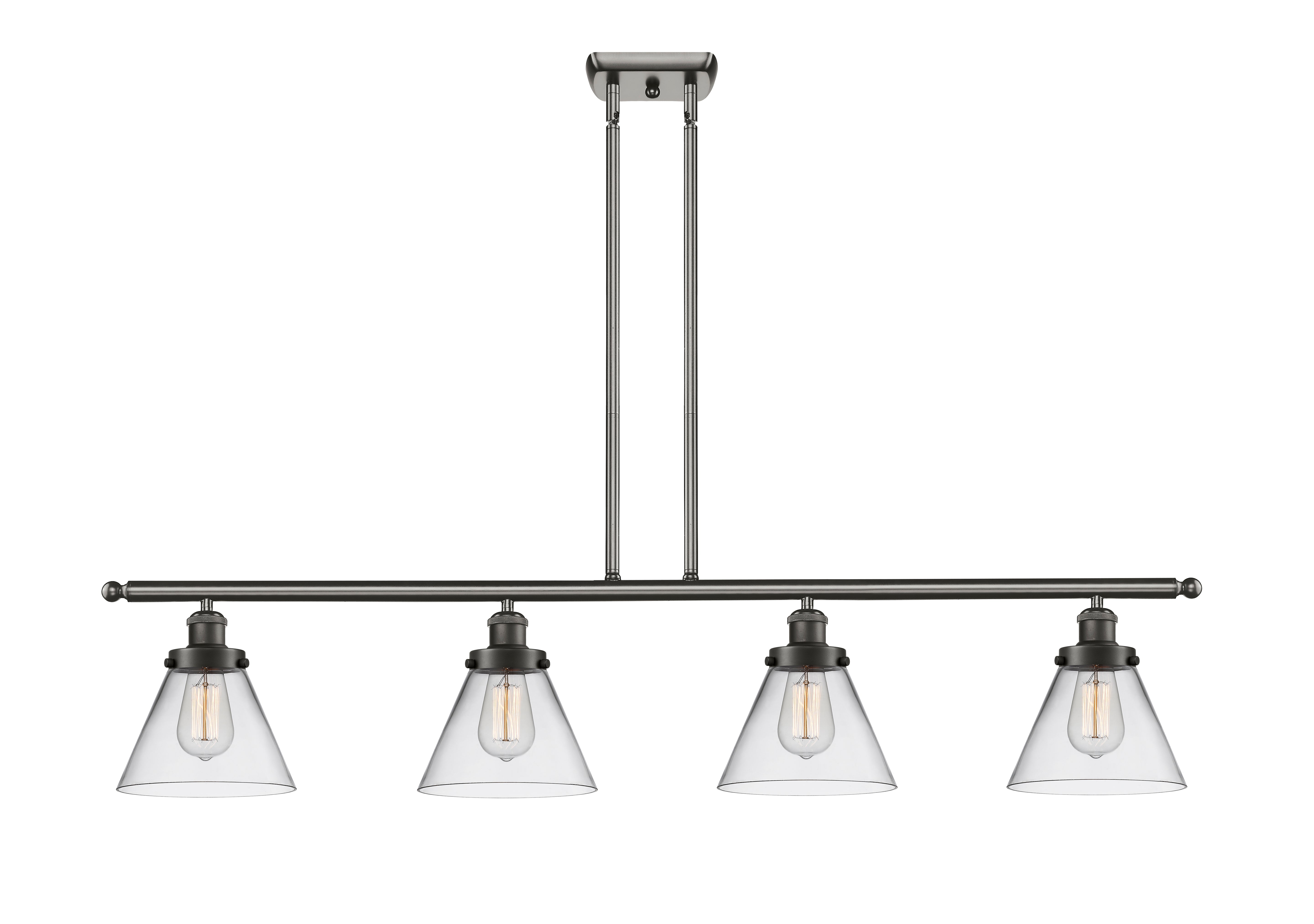 Ballston Urban Island Light Cast Brass