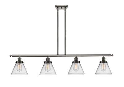 Ballston Urban Island Light Cast Brass Steel