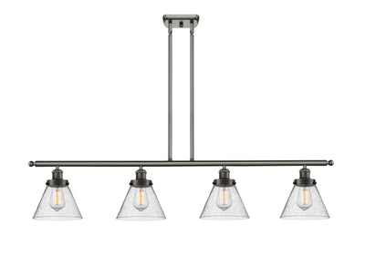 Ballston Urban Island Light Cast Brass Steel