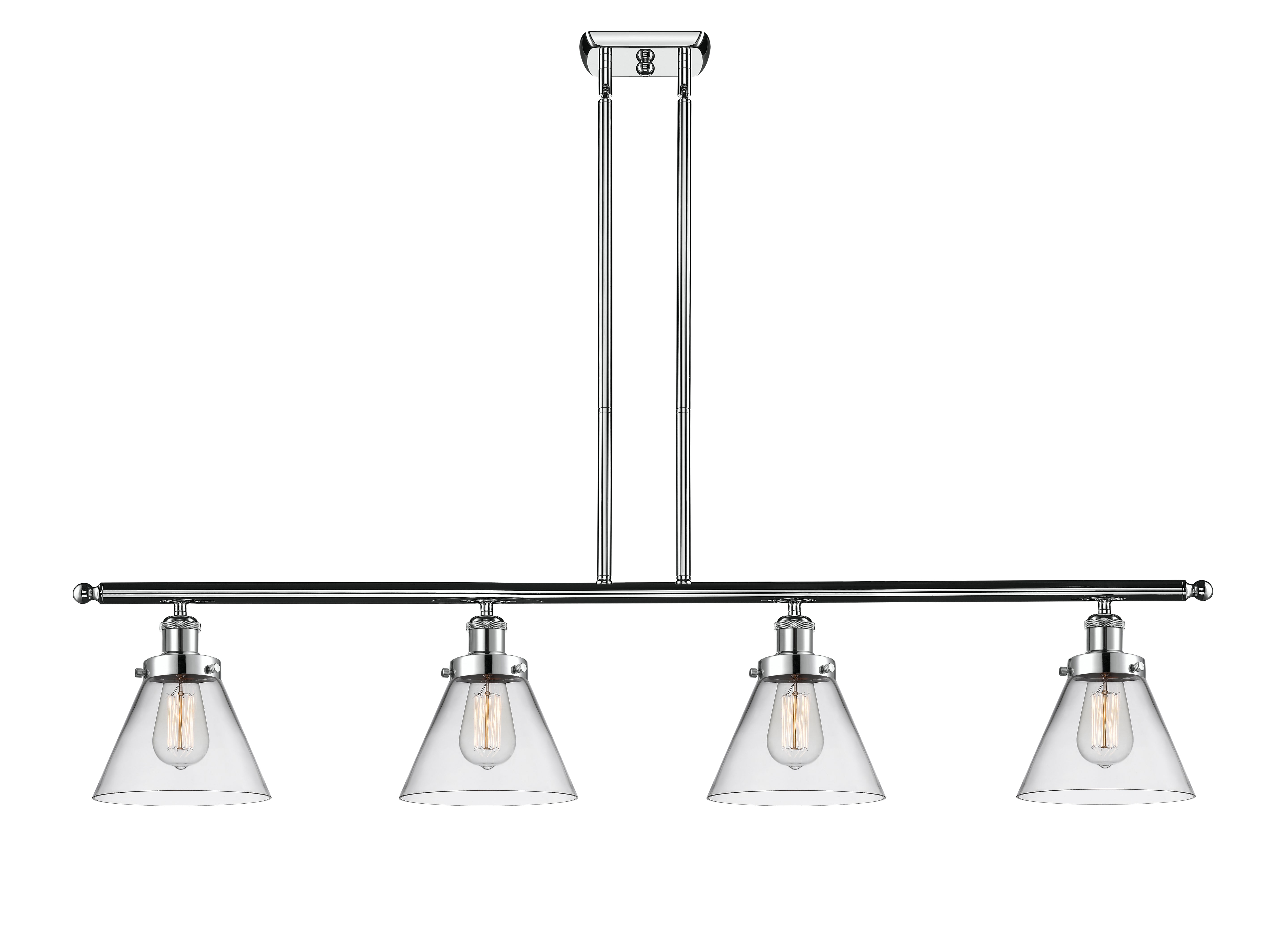 Ballston Urban Island Light Cast Brass Steel