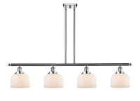 Bell 48-Inch 4-Light Stem-Hung Island Light 8-Inch Extension 7.75-Inch Shade Sloped-Ceiling Compatible
