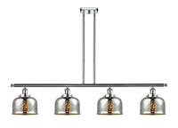 Bell 48-Inch 4-Light Stem-Hung Island Light 8-Inch Extension 7.75-Inch Shade Sloped-Ceiling Compatible