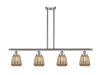 Chatham 48-Inch 4-Light Stem-Hung Island Light