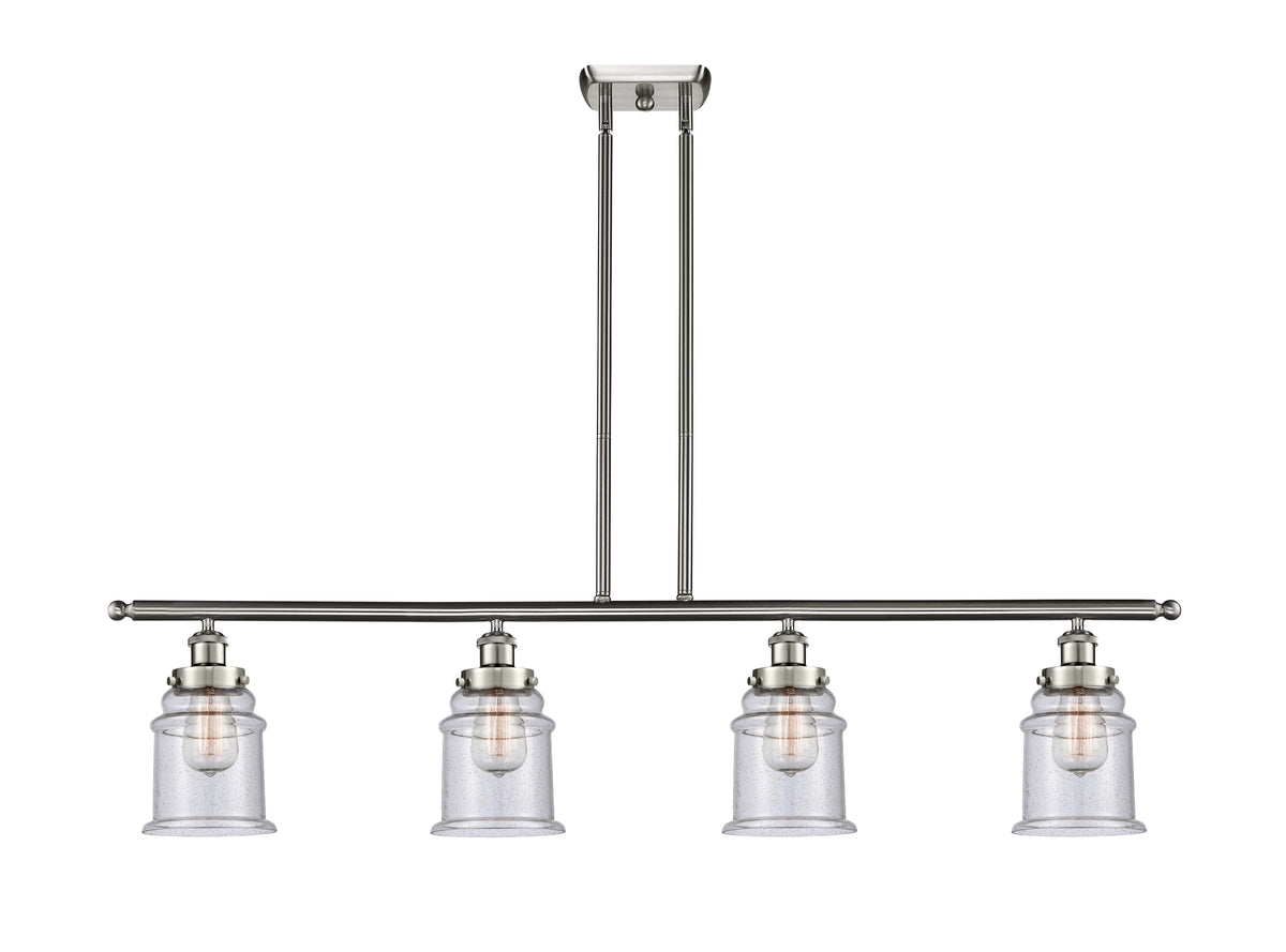 Canton 48-Inch 4-Light Stem-Hung Island Light 10.625-Inch High