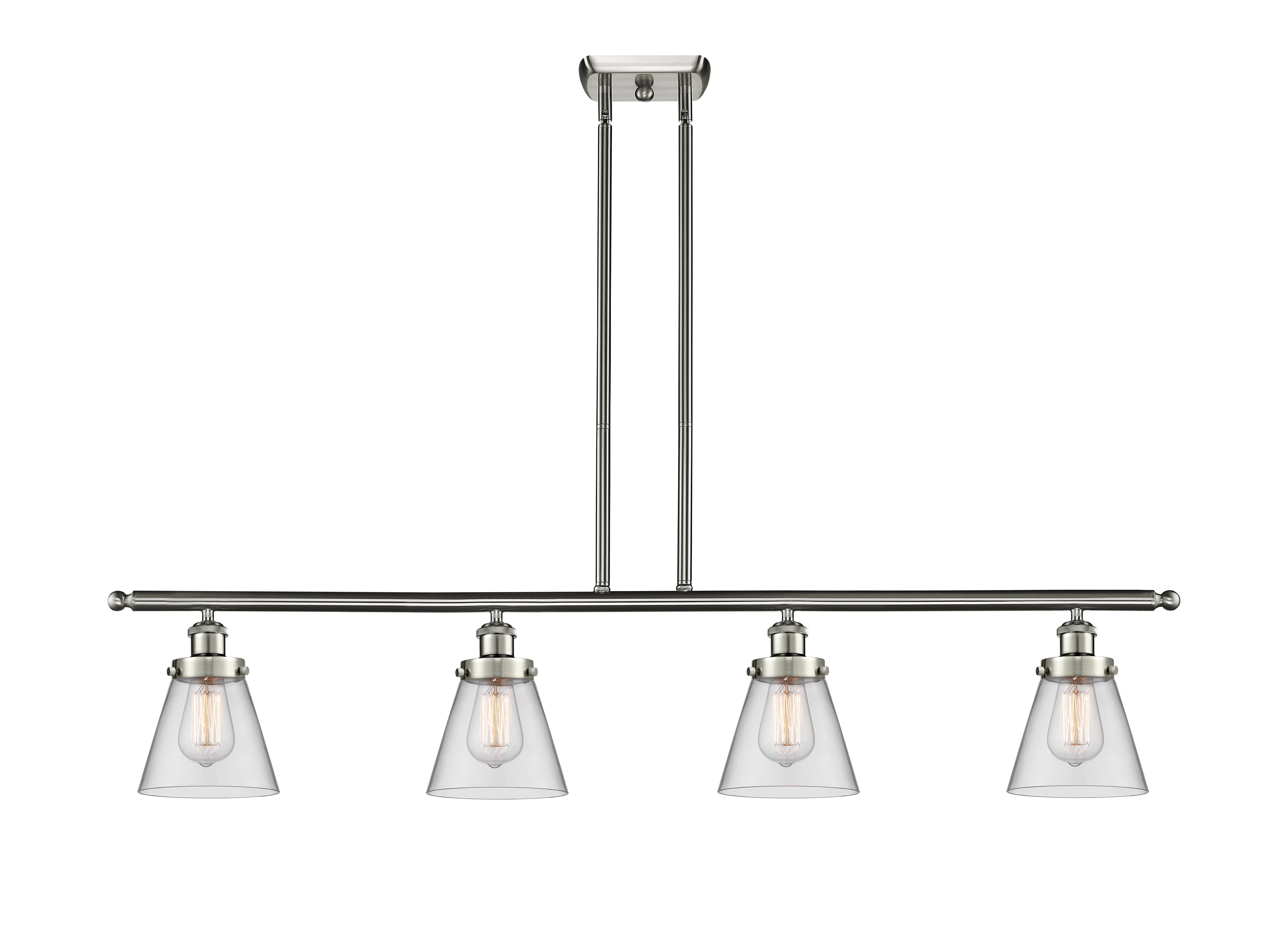 Ballston Urban Island Light Cast Brass
