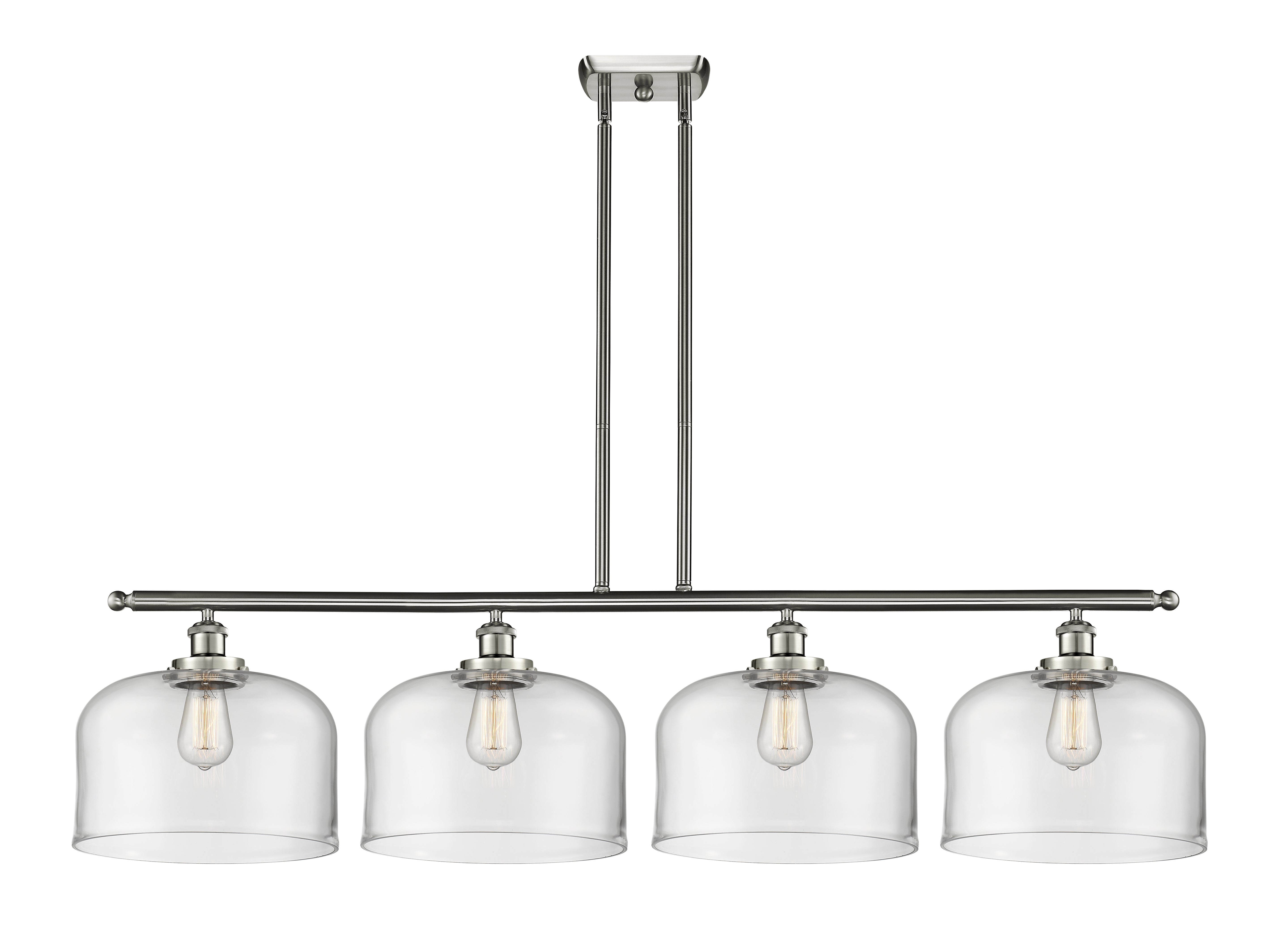 Ballston Urban Island Light Cast Brass