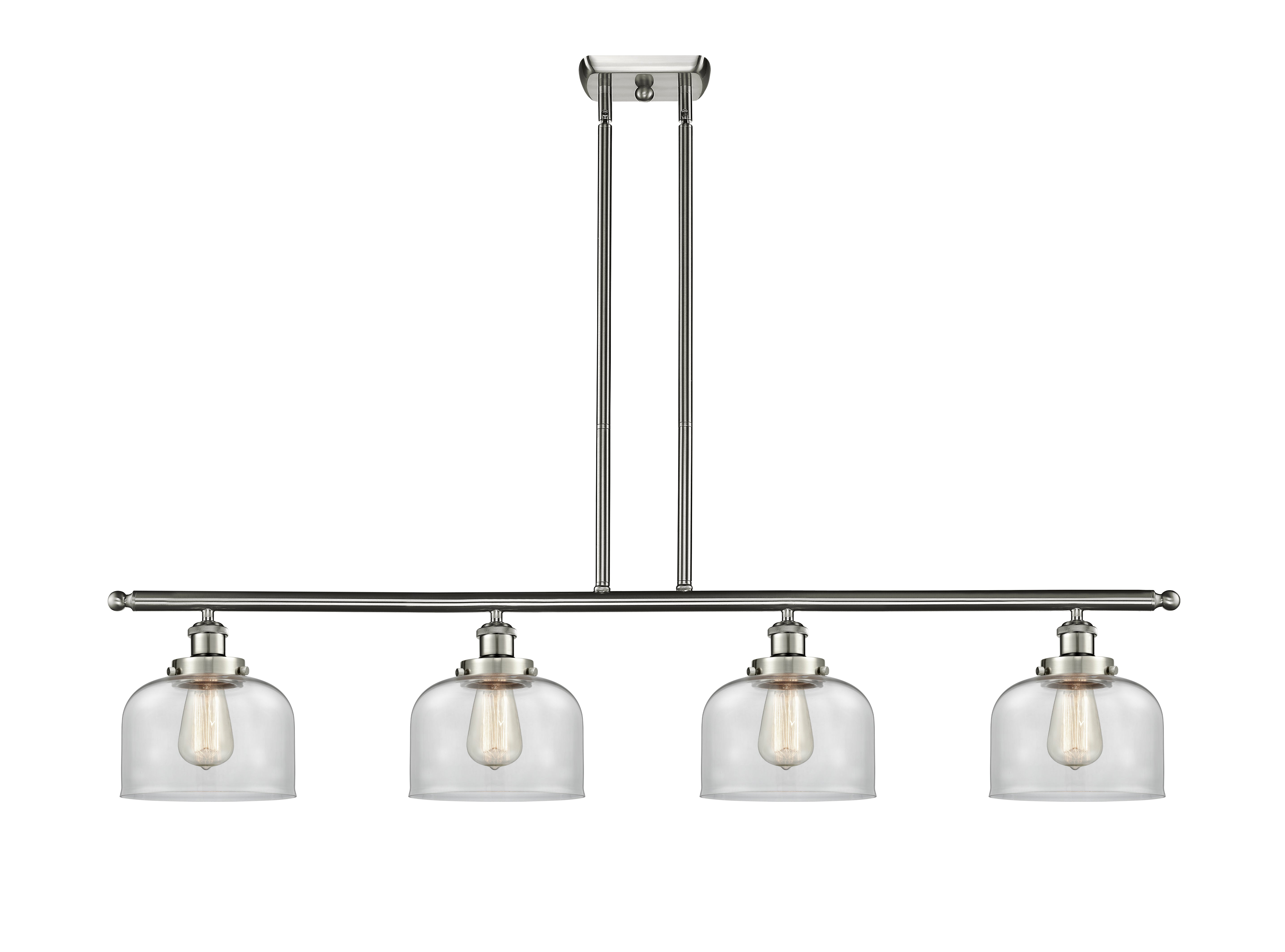 Ballston Urban Island Light Cast Brass