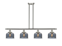 Bell 48-Inch 4-Light Stem-Hung Island Light 8-Inch Extension 7.75-Inch Shade Sloped-Ceiling Compatible