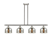 Bell 48-Inch 4-Light Stem-Hung Island Light 8-Inch Extension 7.75-Inch Shade Sloped-Ceiling Compatible