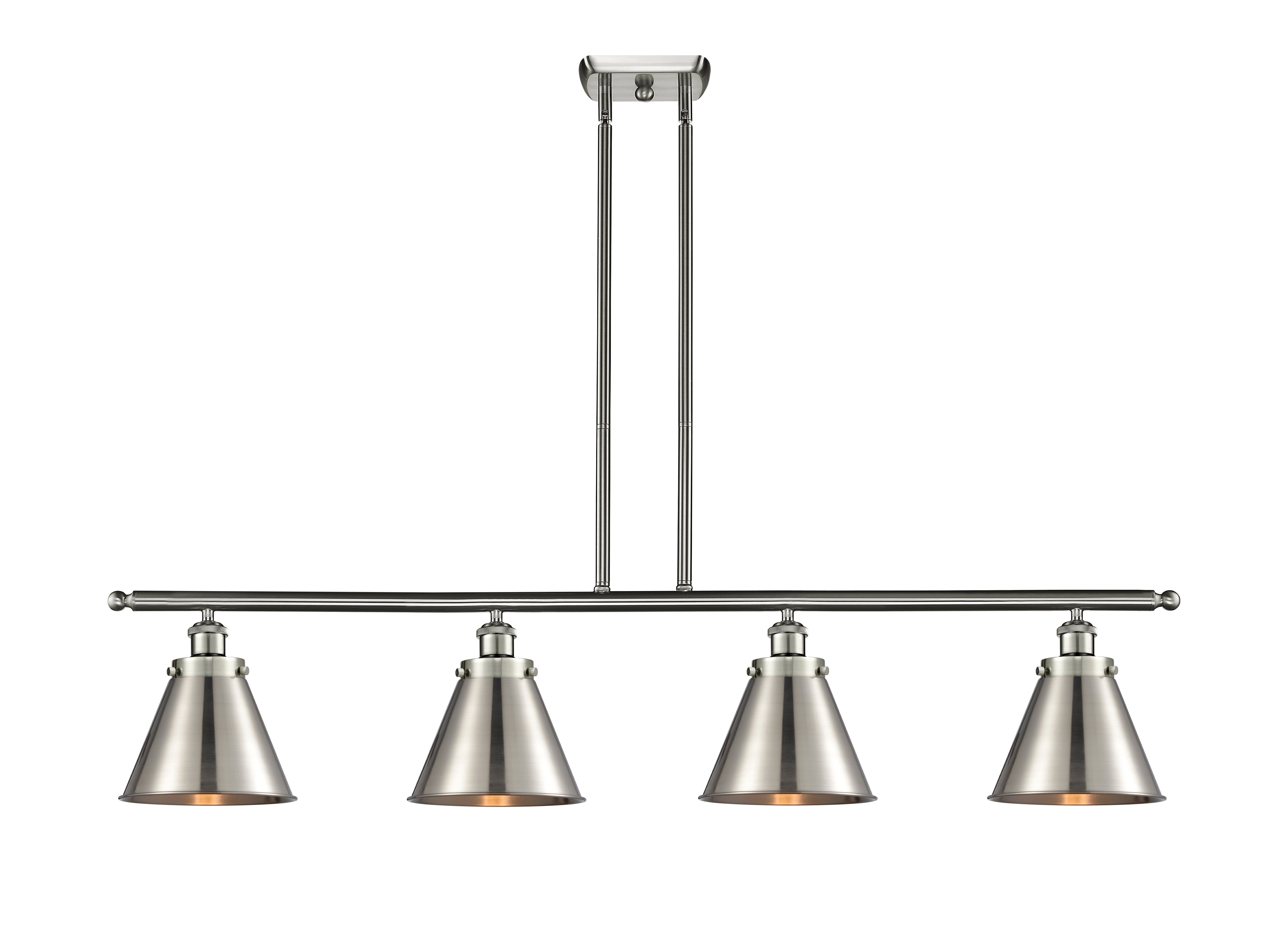 Ballston Urban Island Light Cast Brass Steel