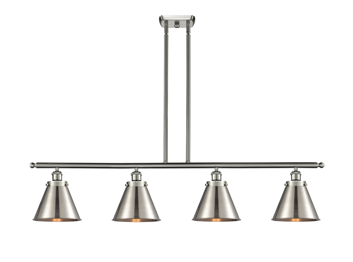 Appalachian 48-Inch 4-Light Stem-Hung Island Light with LED Bulbs