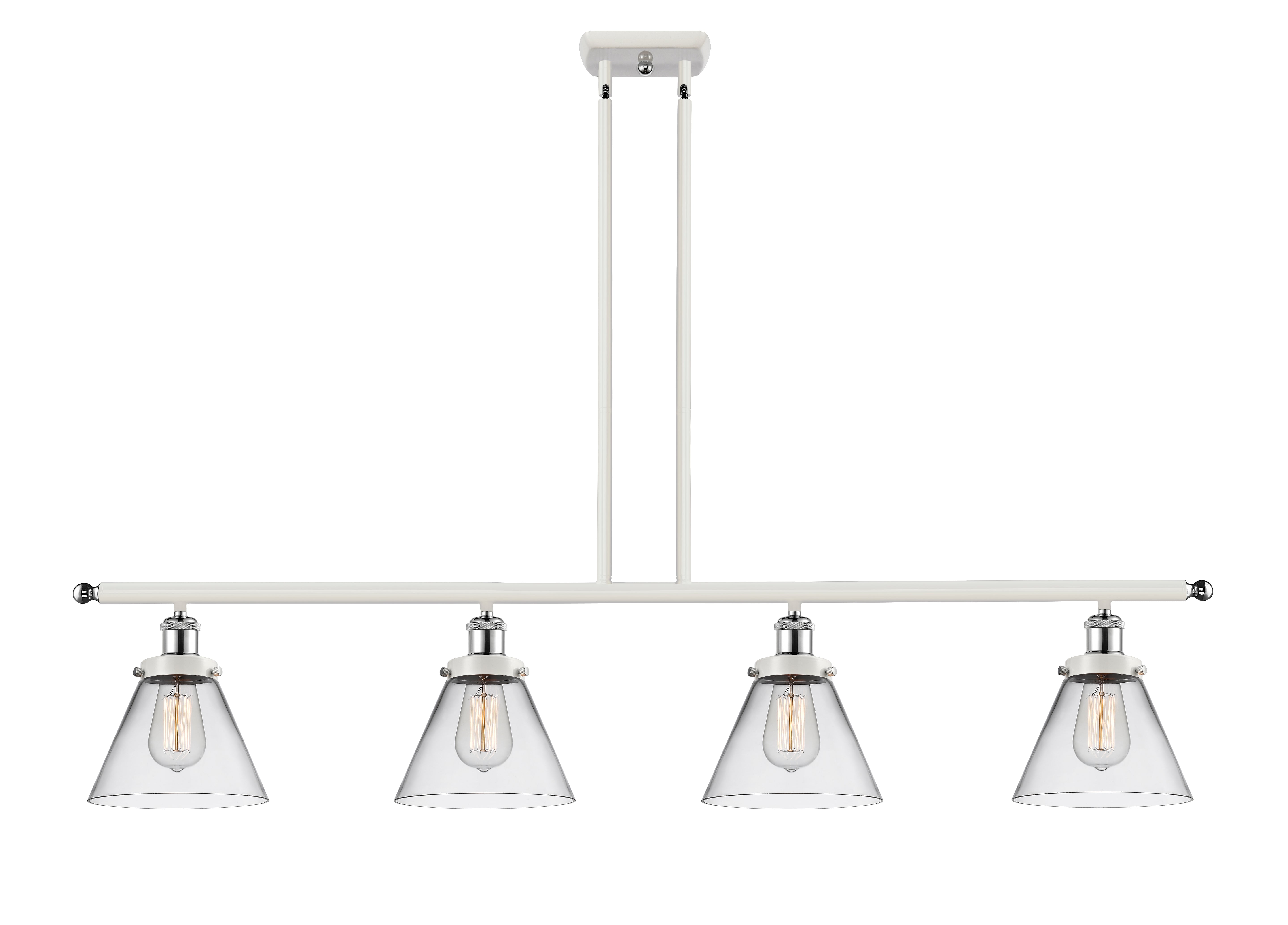 Ballston Urban Island Light Cast Brass Steel