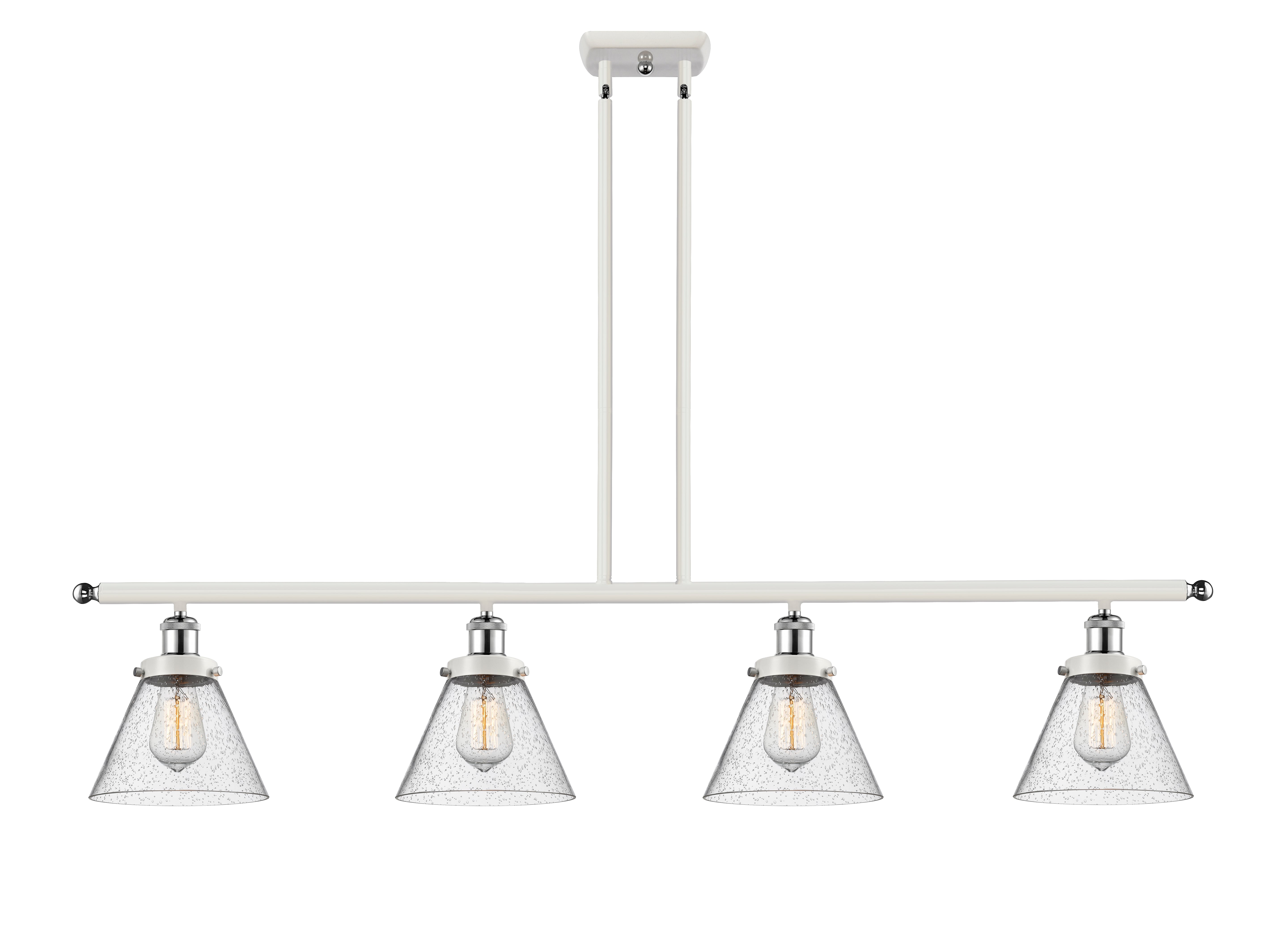 Ballston Urban Island Light Cast Brass Steel