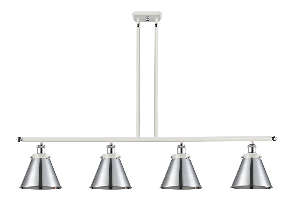 Appalachian 48-Inch 4-Light Stem-Hung Island Light with LED Bulbs