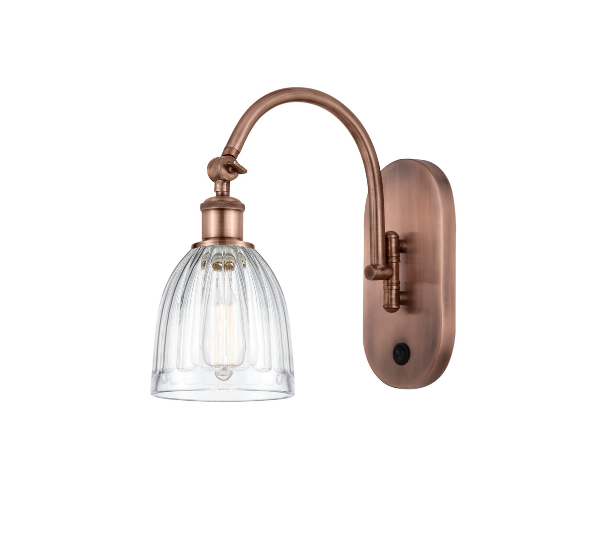 Brookfield 6-Inch 1-Light Sconce 13.375-Inch High