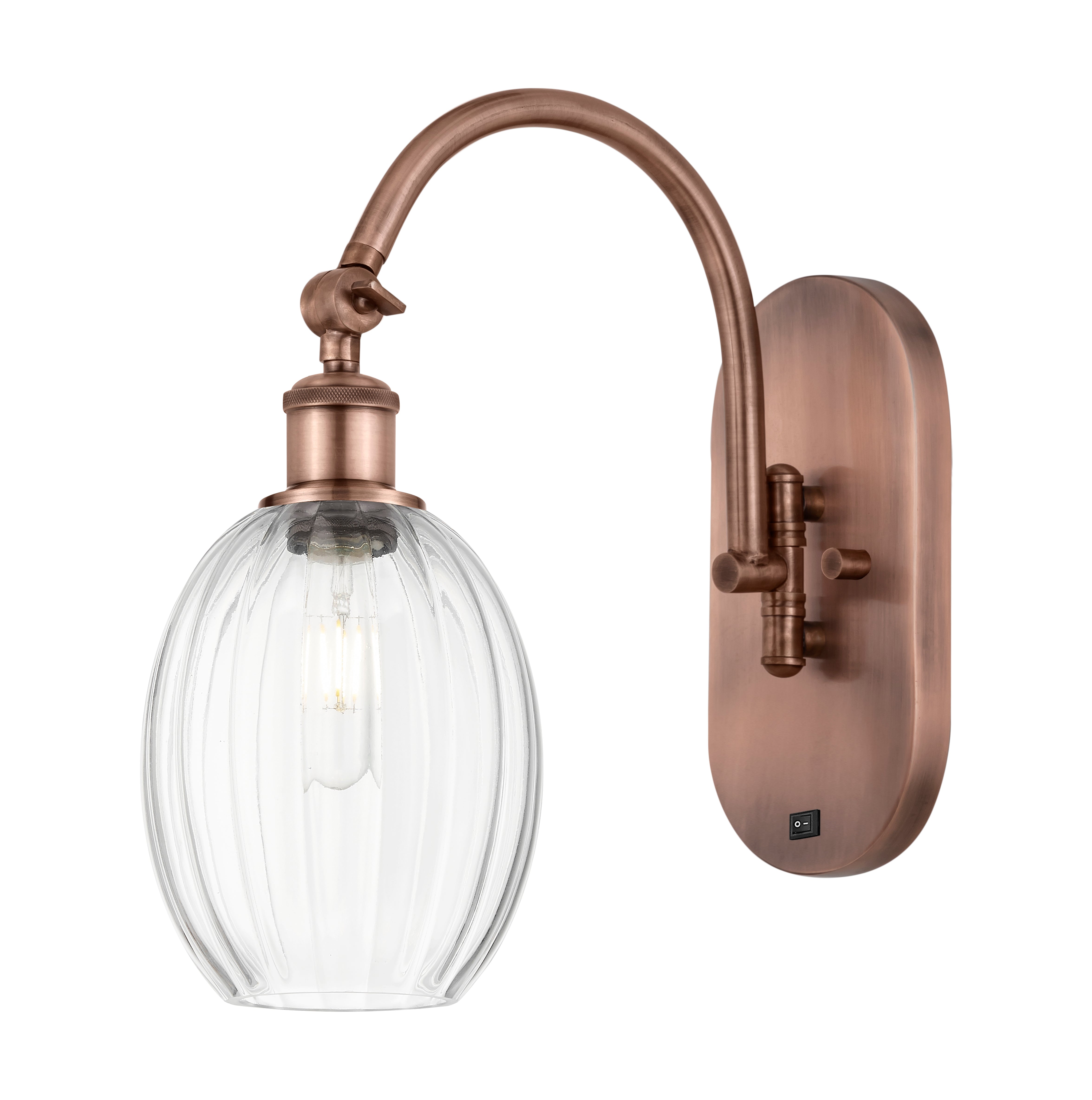 Ballston Sconce Cast Brass Steel Finish