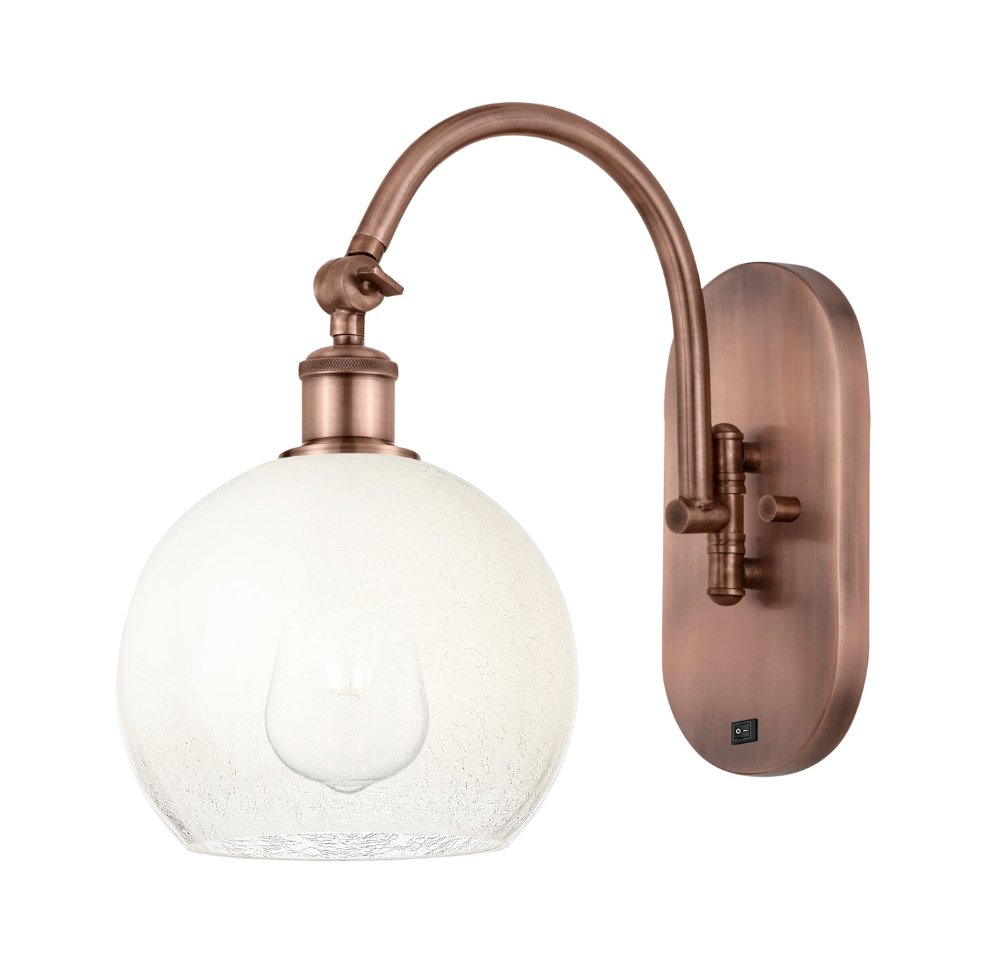 Ballston Sconce Cast Brass Glass 16 Inch