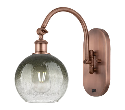 Ballston Sconce Cast Brass Glass 16 Inch