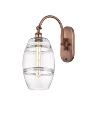 Ballston Sconce Cast Brass Steel Glass
