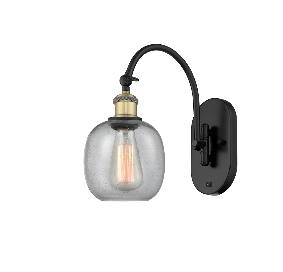 Belfast 6-Inch 1-Light Sconce 13-Inch High Reversible