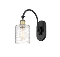 Ballston Sconce Cast Brass Glass Steel