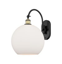 Ballston Sconce Cast Brass Glass Steel