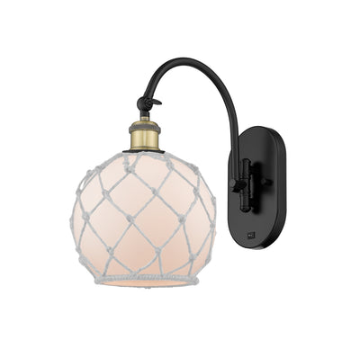 Ballston Sconce Steel Glass 14 Inch