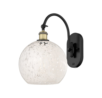 Ballston Sconce Cast Brass Glass 14 Inch