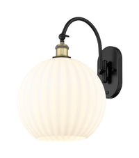Ballston Sconce Cast Brass Glass Steel