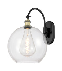 Ballston Sconce Cast Brass Glass Steel