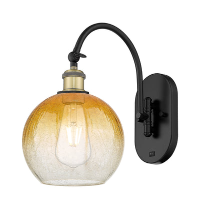 Ballston Sconce Cast Brass Glass 16 Inch