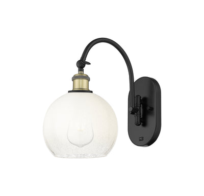 Ballston Sconce Cast Brass Glass 16 Inch