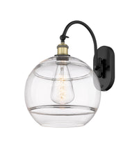 Ballston Sconce Cast Brass Glass Steel