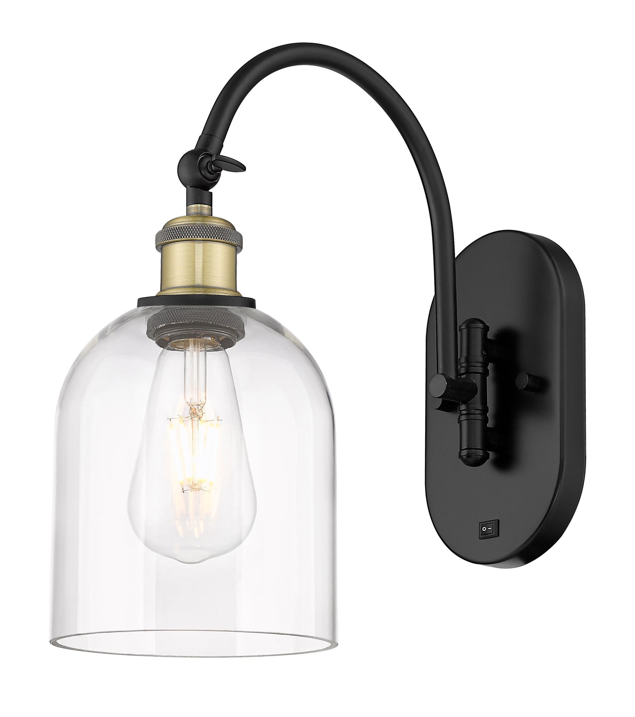 Ballston Sconce Cast Brass Finish
