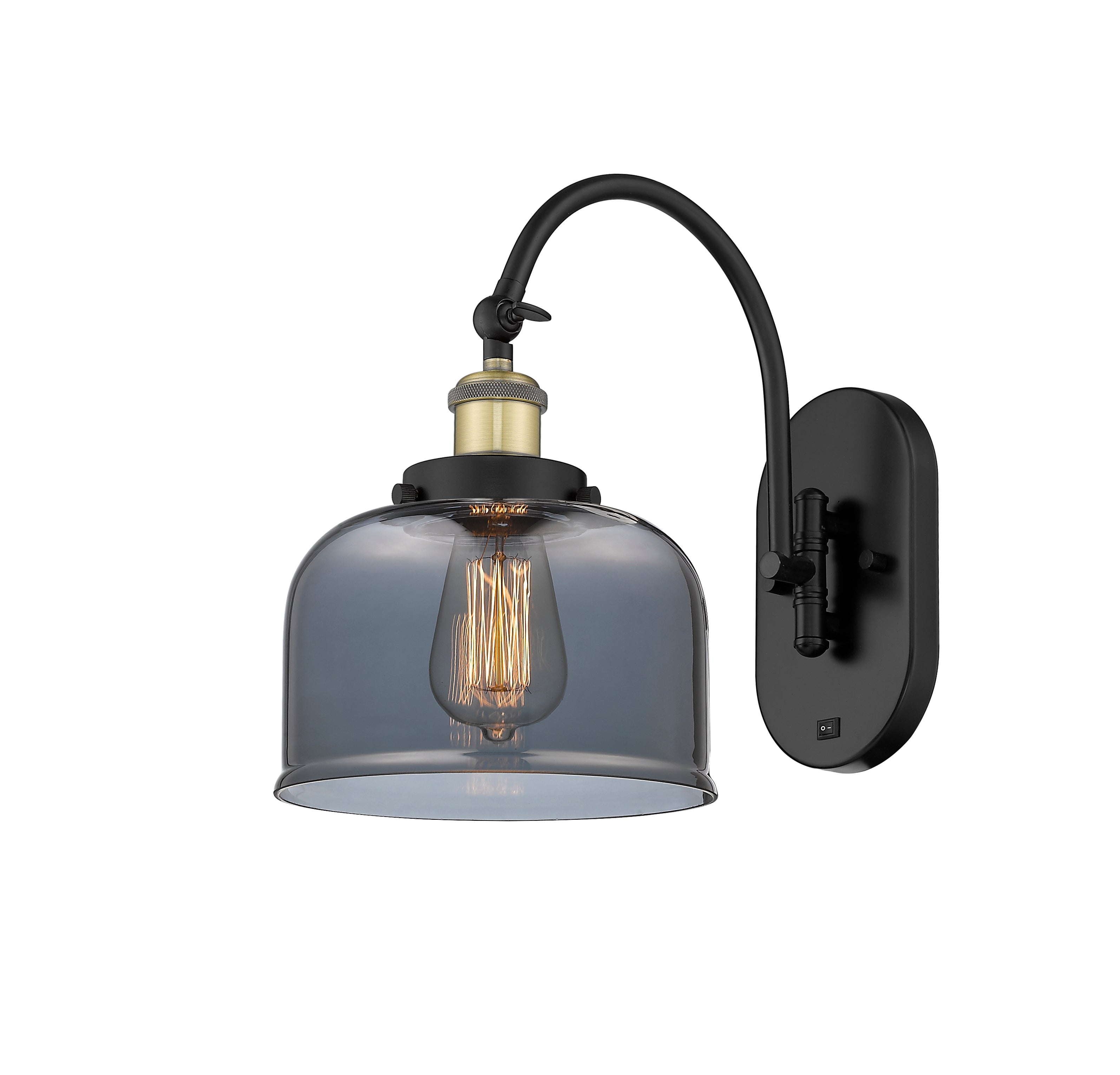 Ballston Sconce Cast Brass Steel 14.5 Inch